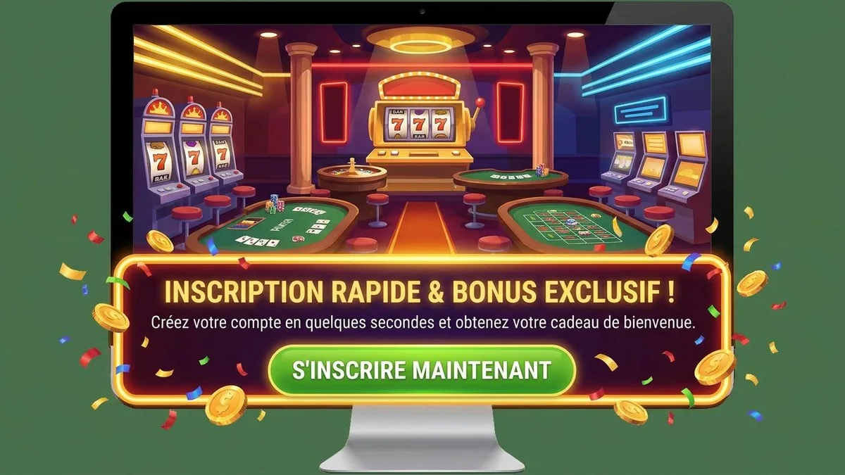 Inscription avec bonus